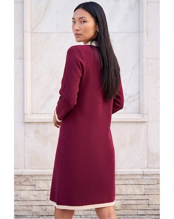 Roman Button Knitted Dress