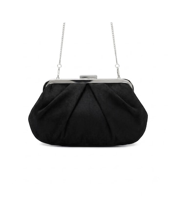 Paradox London Deco Pleated Clutch Bag