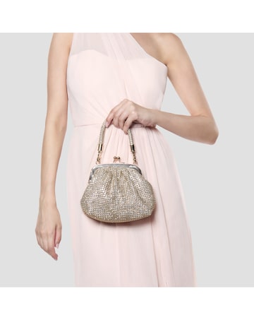 Paradox London Dorelle Diamante Top Handle Bag