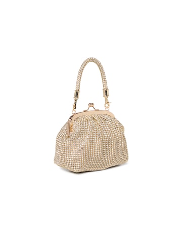 Paradox London Dorelle Diamante Top Handle Bag