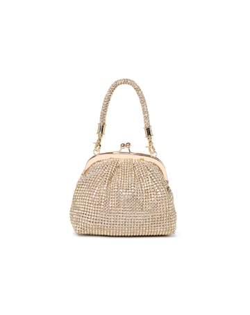 Paradox London Dorelle Diamante Top Handle Bag