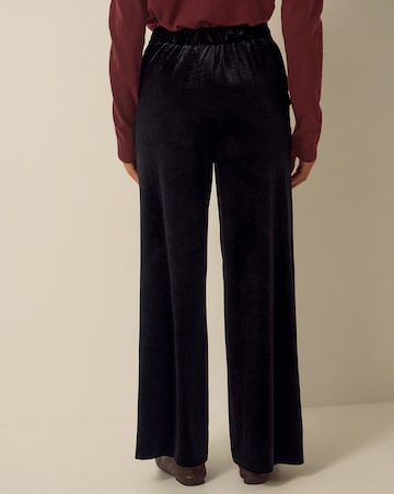 Monsoon Verna Velvet Wide Leg Trousers
