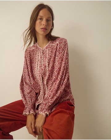 Monsoon Katrina Long Sleeve Floral Top