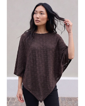 Roman Textured Cape Top