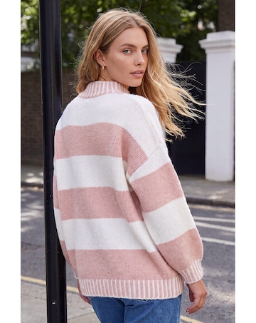 Roman Stripe Knitted Jumper