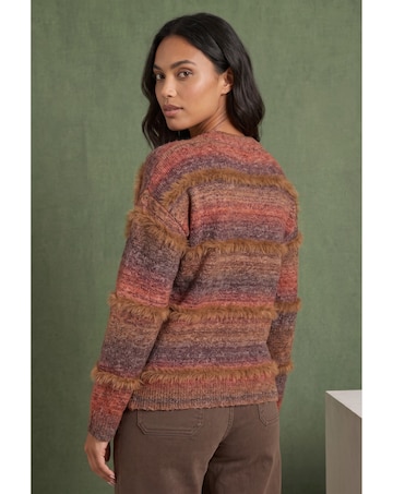 Roman Space Dye Stripe Knit Jumper