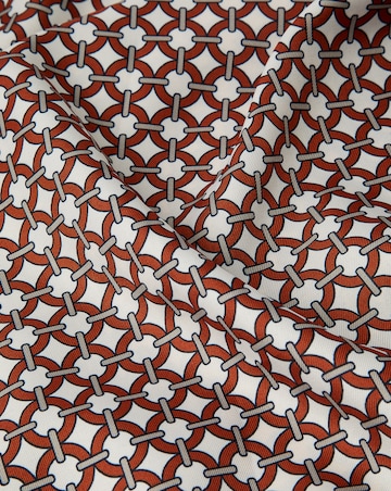 Accessorize Reversible Tile Print Scarf