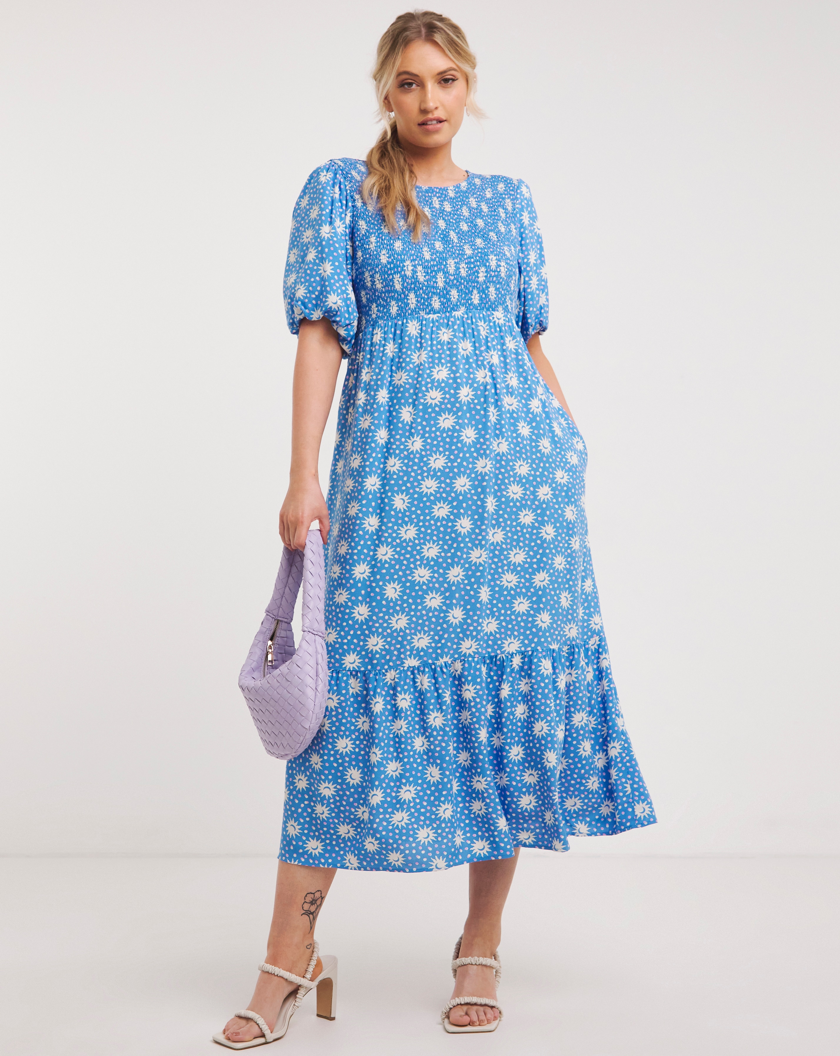 Nobody's Child Kelsie Midi Dress