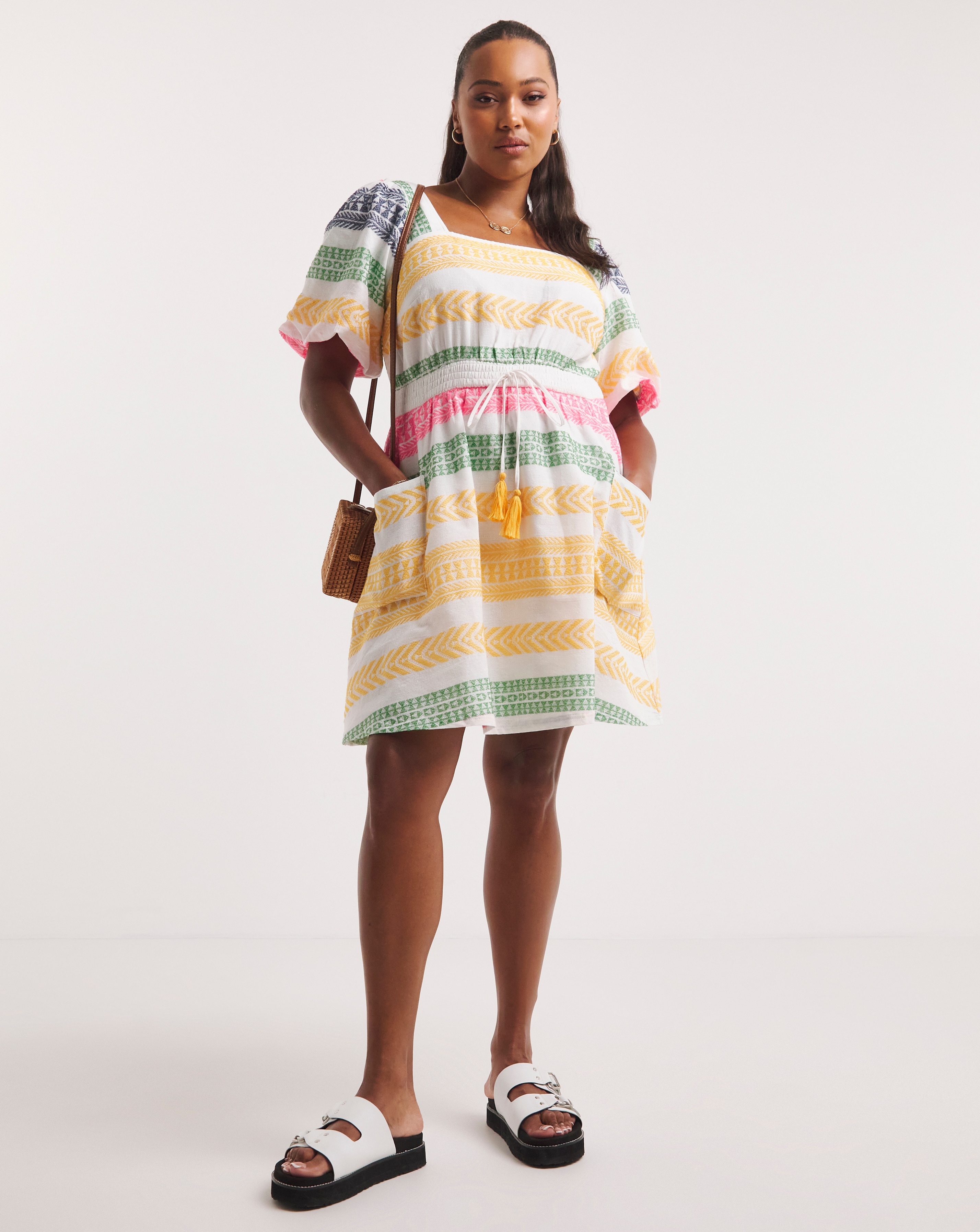 Lovedrobe Aztec Midi Dress