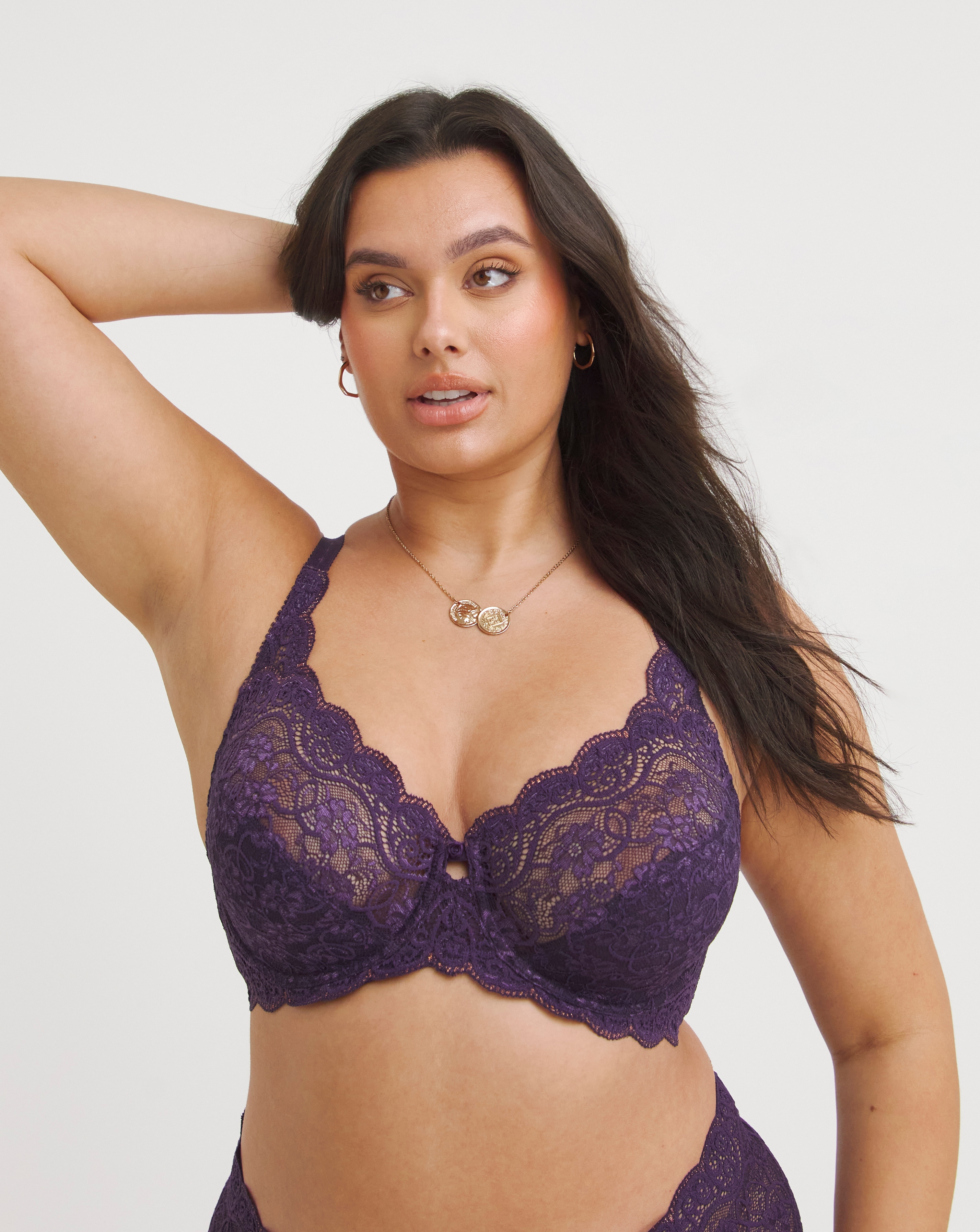 Triumph Amourette Full Cup Bra Blkcurran