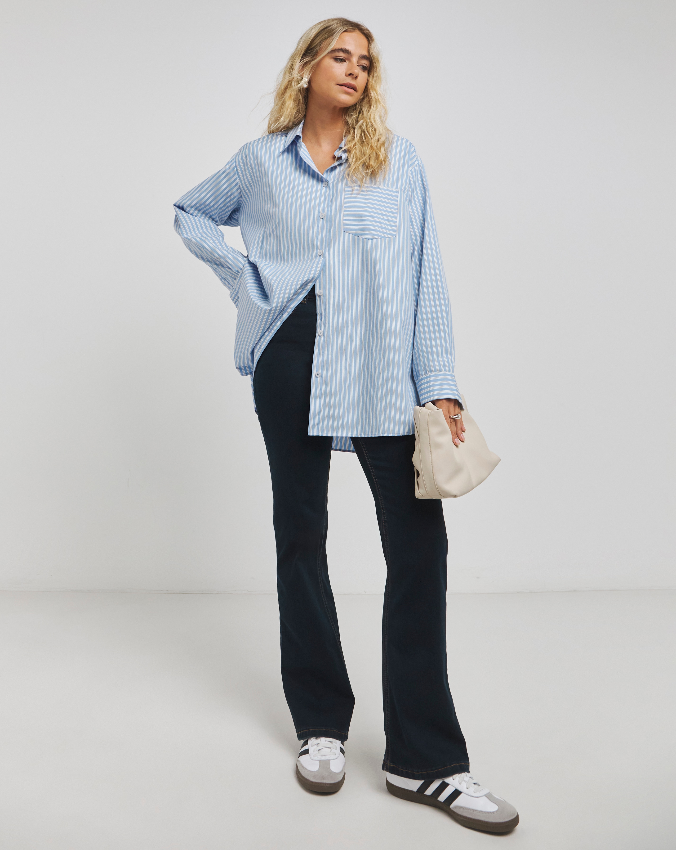 24/7 Organic Indigo Bootcut Jeans