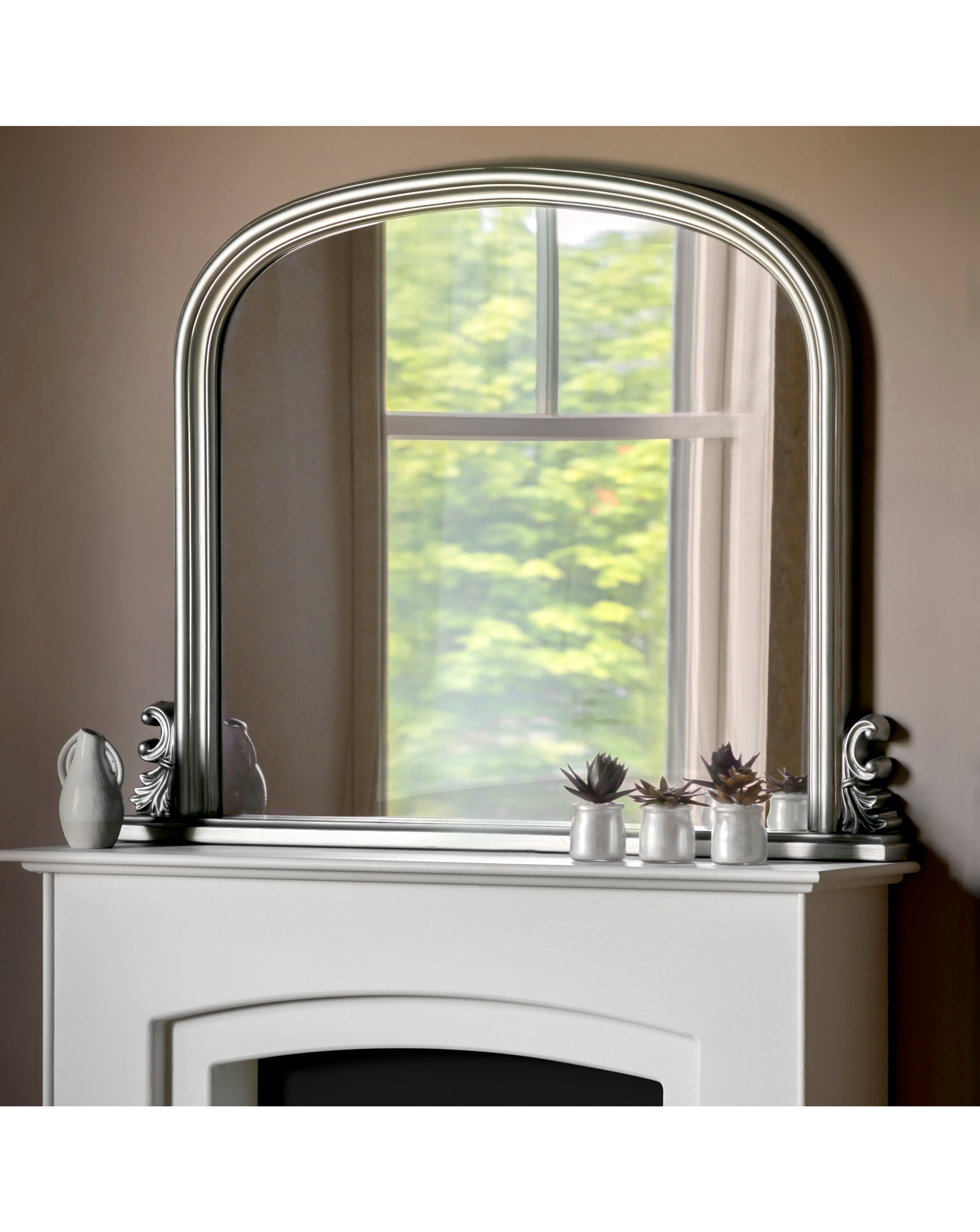 Gallery Thornby Mirror Silver