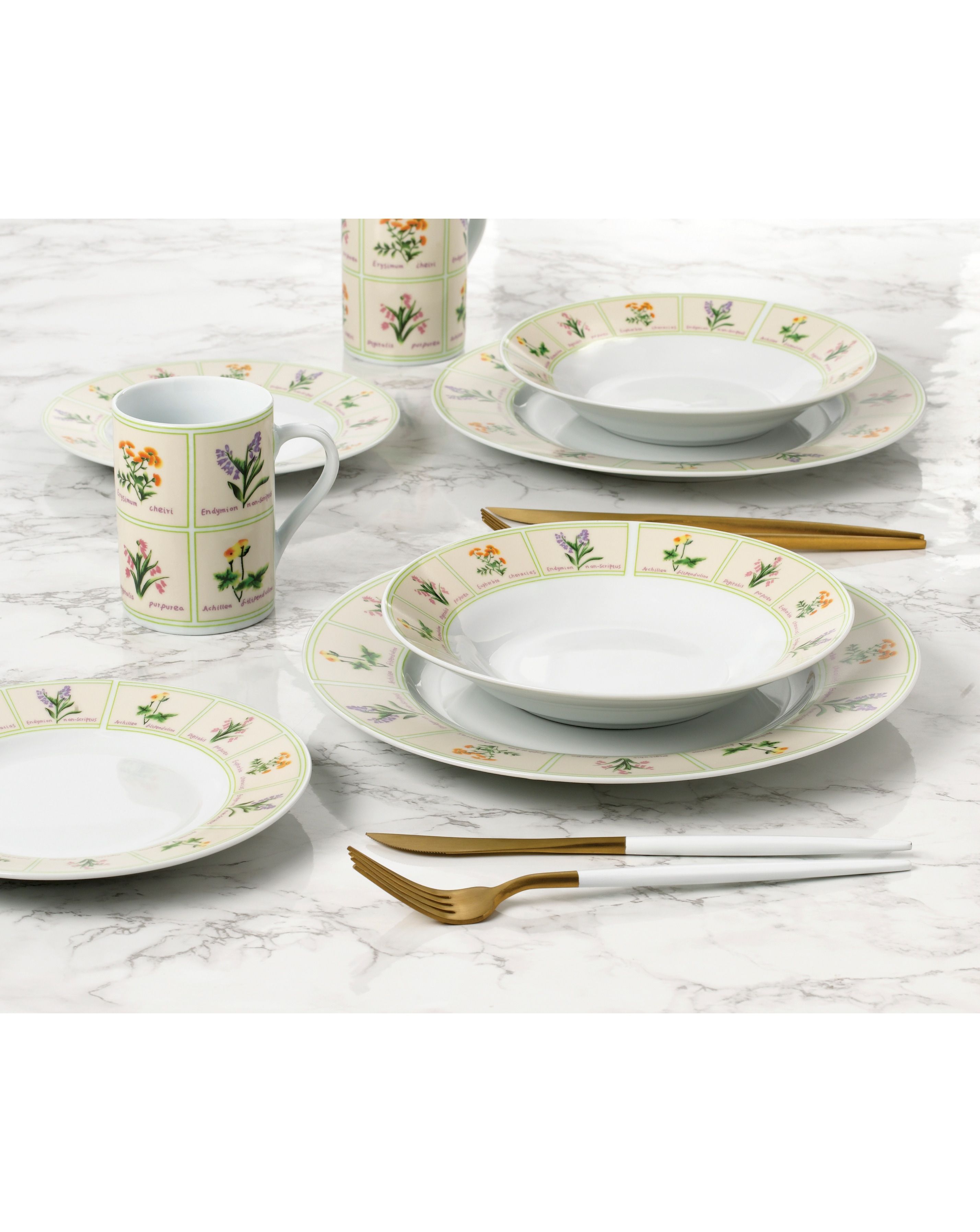Waterside 24 Piece Wild Flowers Set