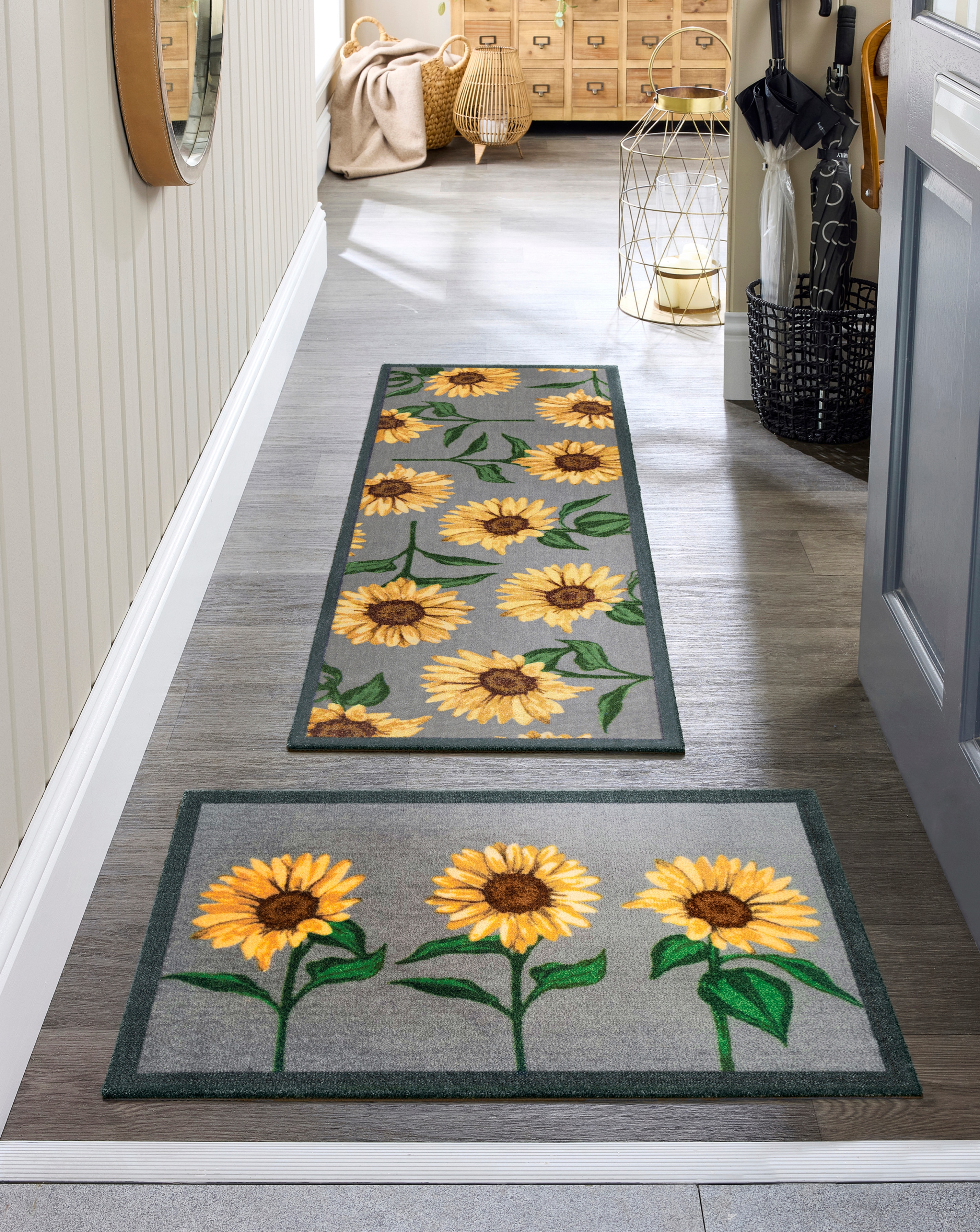 My Mat Indoor Sunflowers Runner