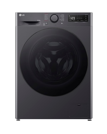 LG Turbowash FWY606GBLN1 10/6kg A/D Rated Washer Dryer Grey + Install