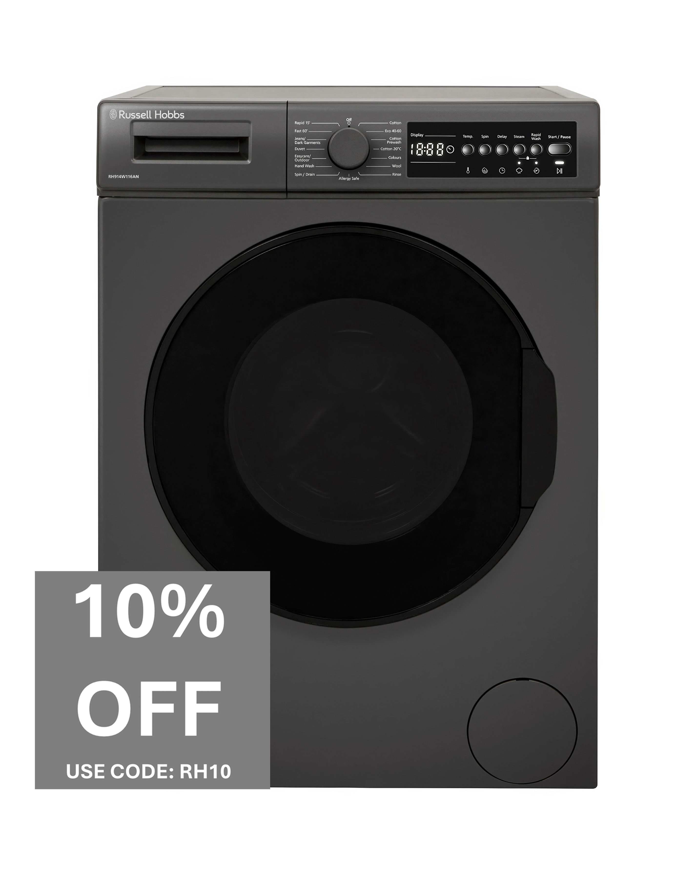 RH RH914W116AN Washing Machine Install