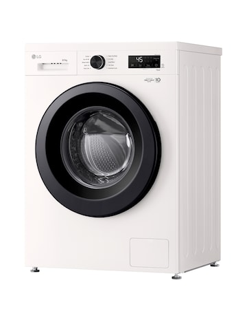LG X10 W4X1085NWK 8kg/5kg 1400 Spin Washer Dryer - White + Install
