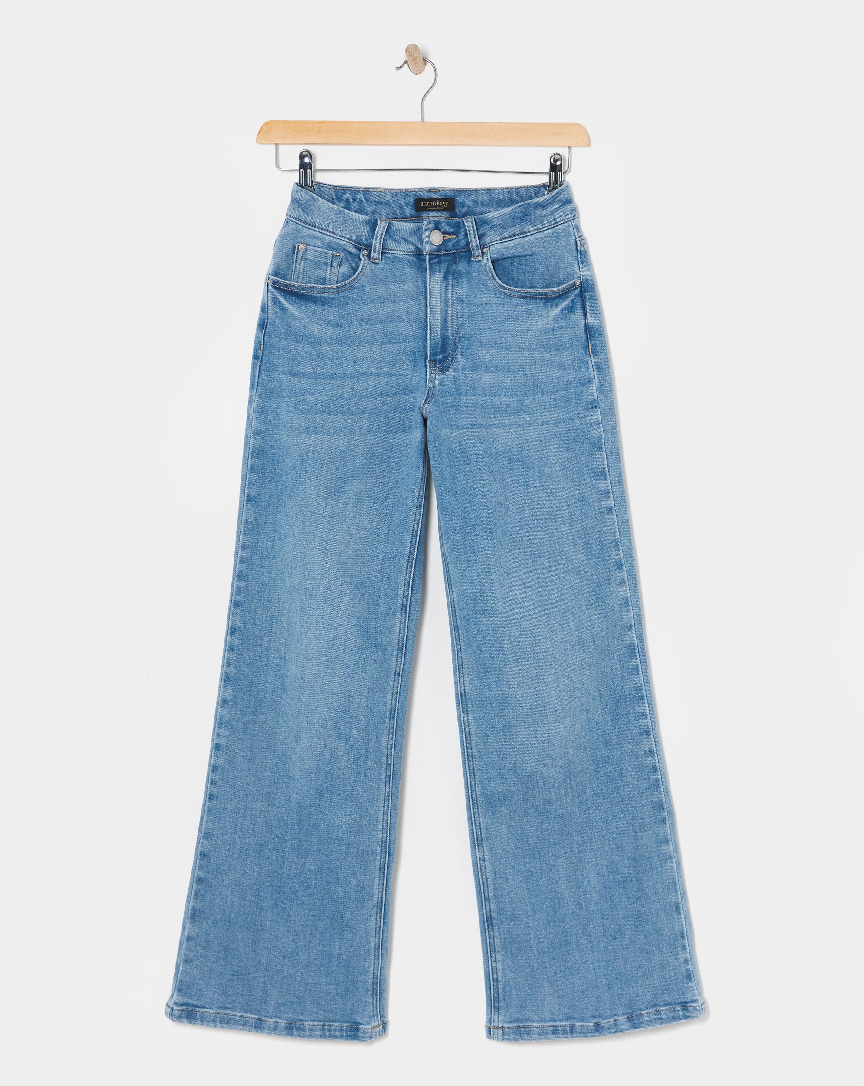 Anthology Light Blue Wide Leg Jeans