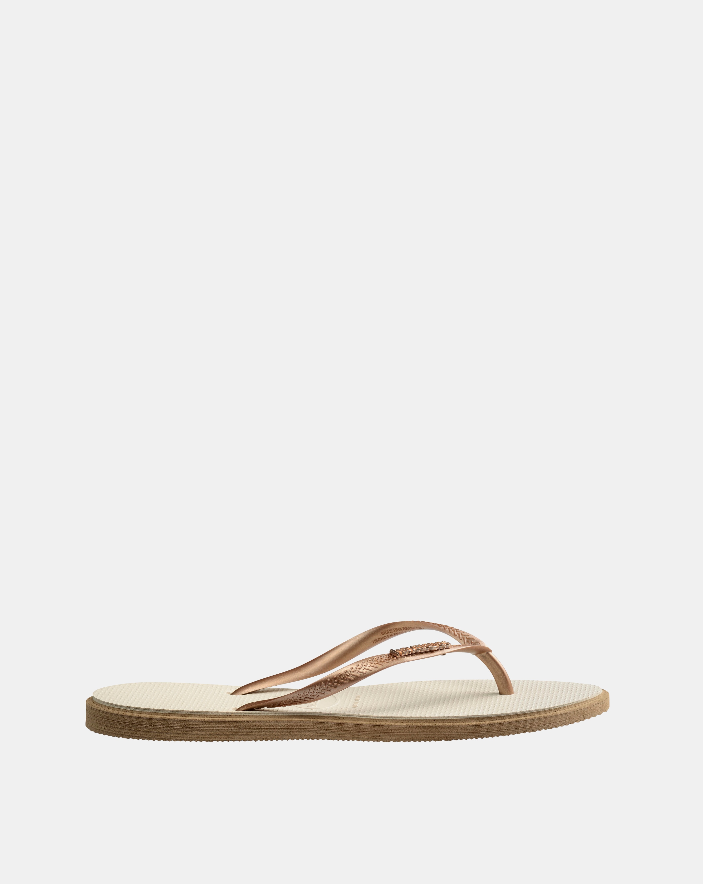 New In - Havaianas Slim Point Nude Sandals
