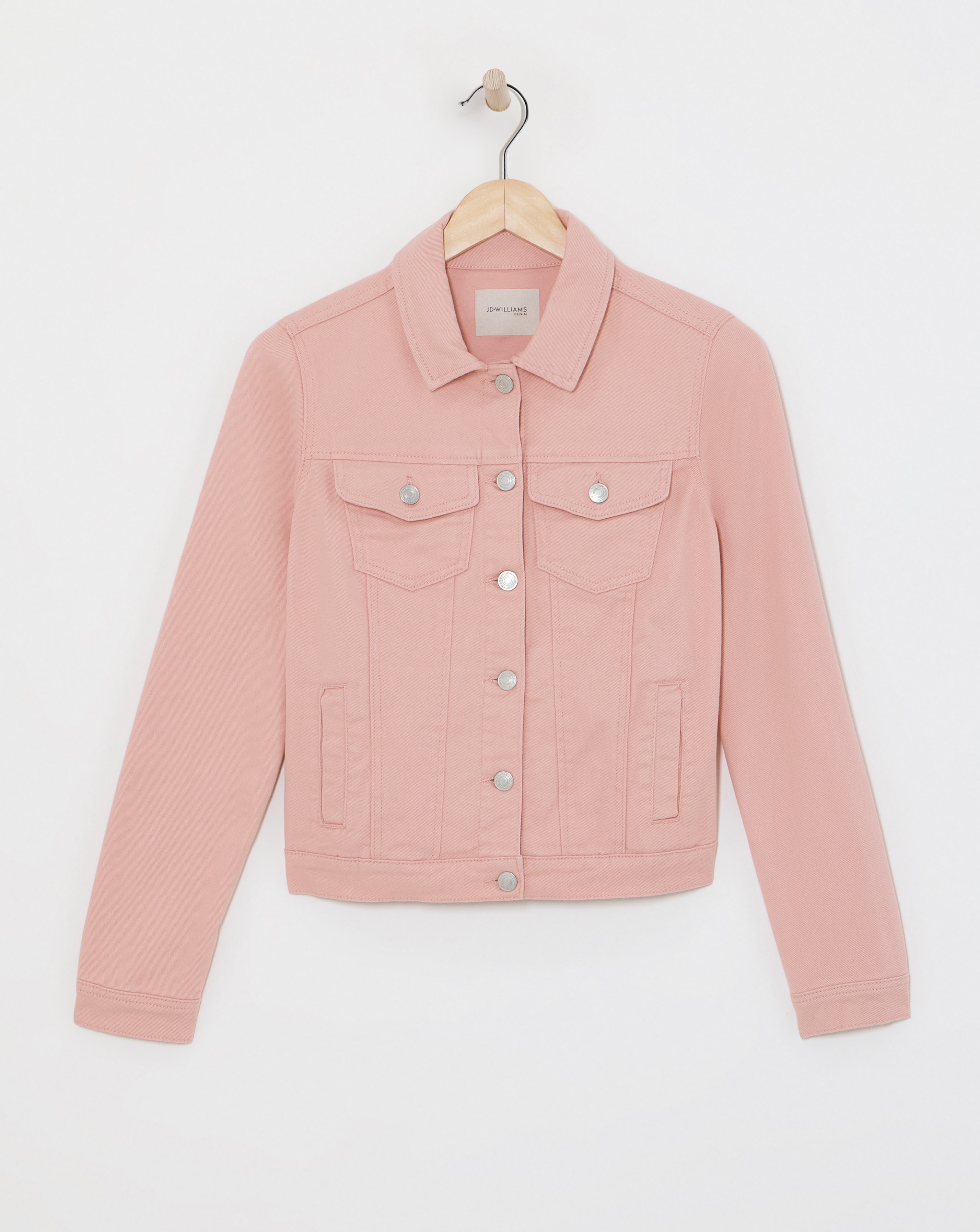 Pink Western Denim Jacket