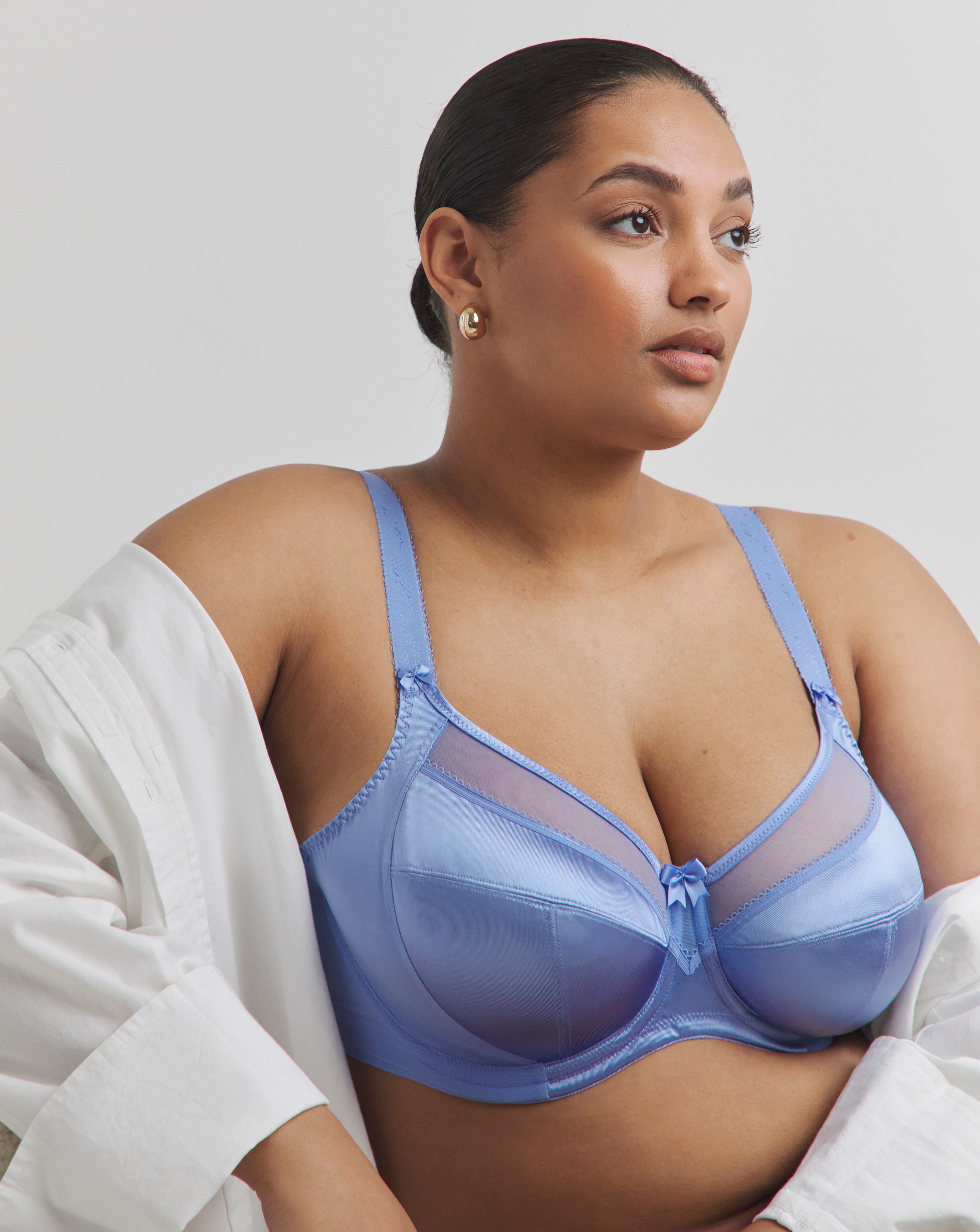 Goddess Keira Full Cup Wired Bra Purple