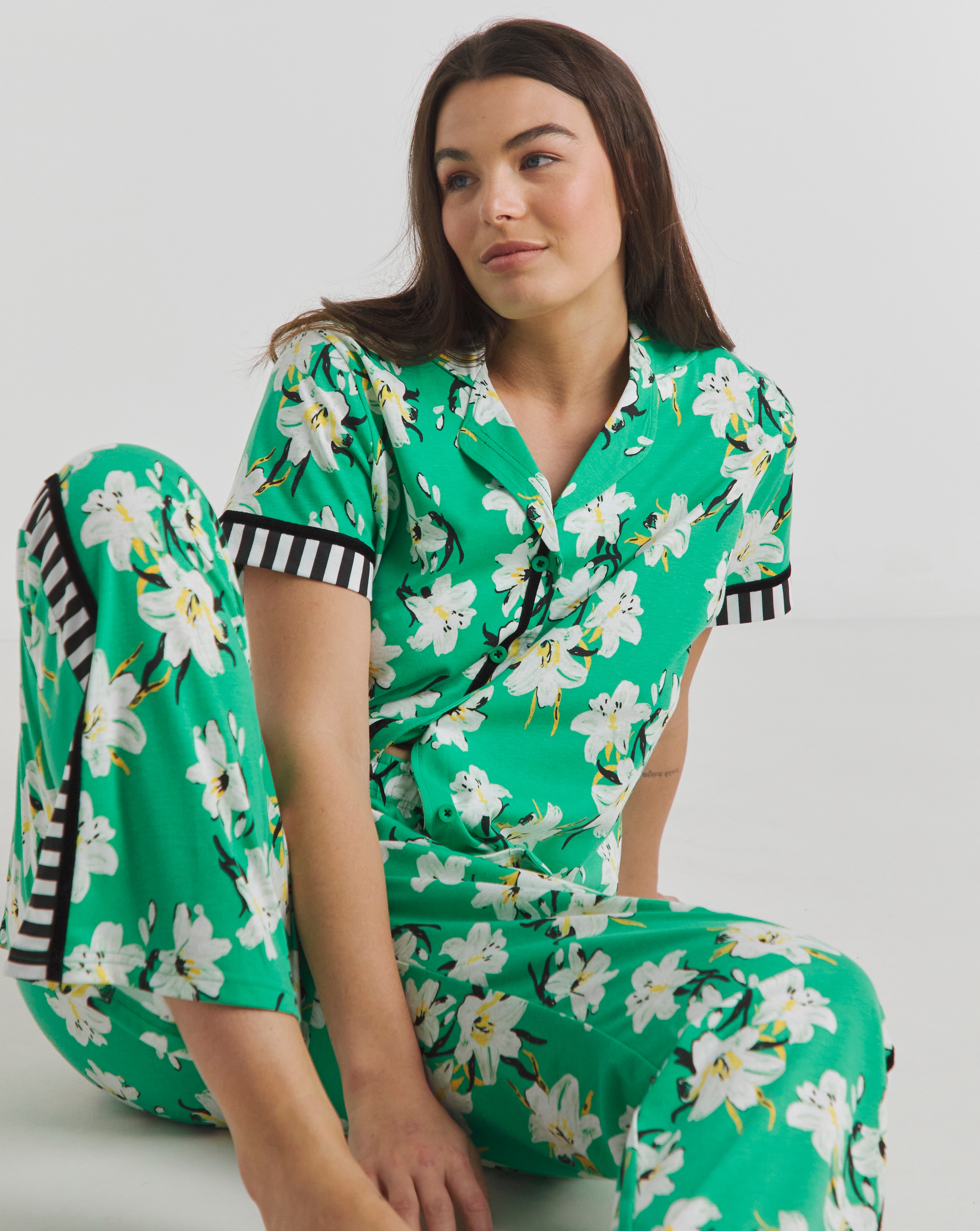 Joe Browns Lily Print Pyjama Set