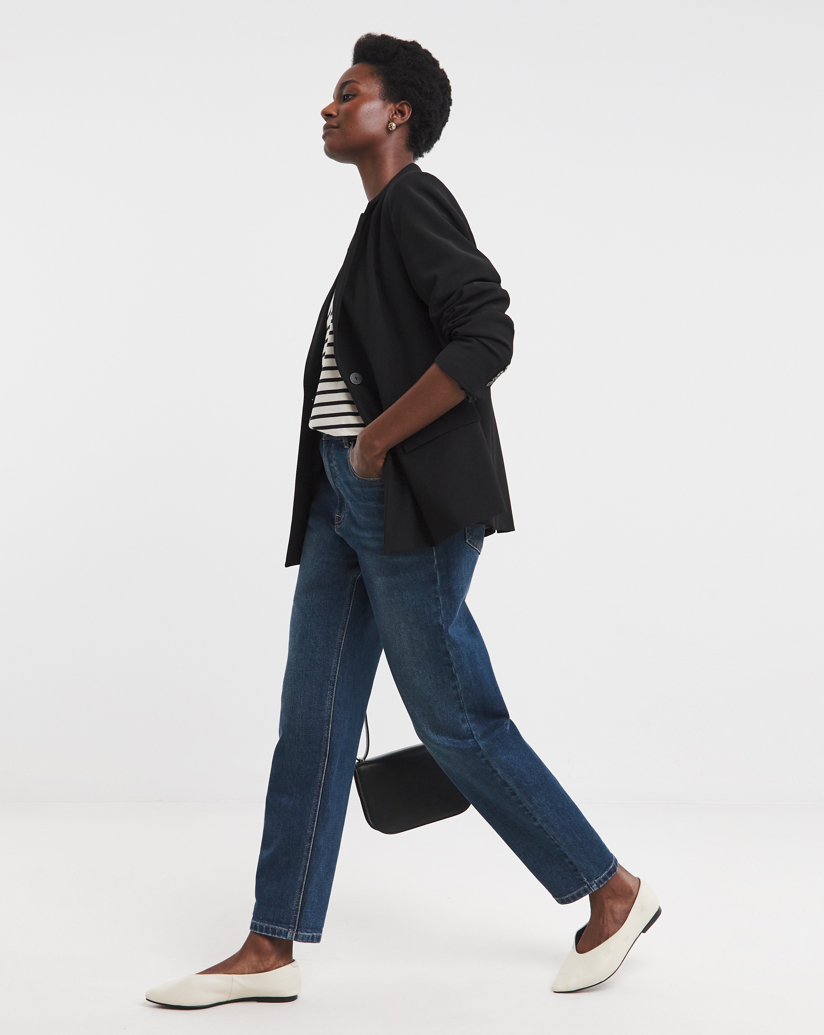 Mid Blue Boyfriend Jean