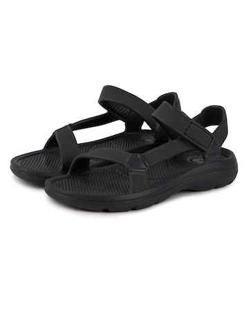 totes Ladies Riley Adj Sport Sandal