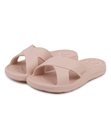 totes Ladies Bounce Toe Post Sandal