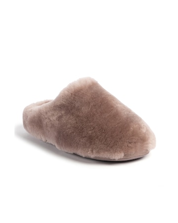 Just Sheepskin Womens Louise Full Sheepskin Mule Slippers