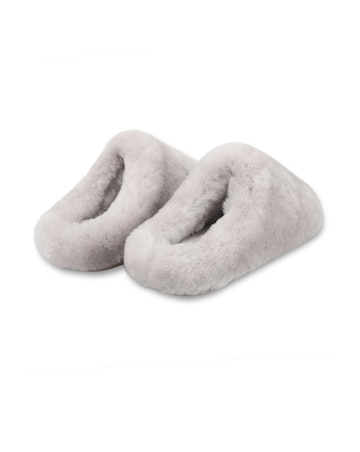 Just Sheepskin Womens Louise Full Sheepskin Mule Slippers