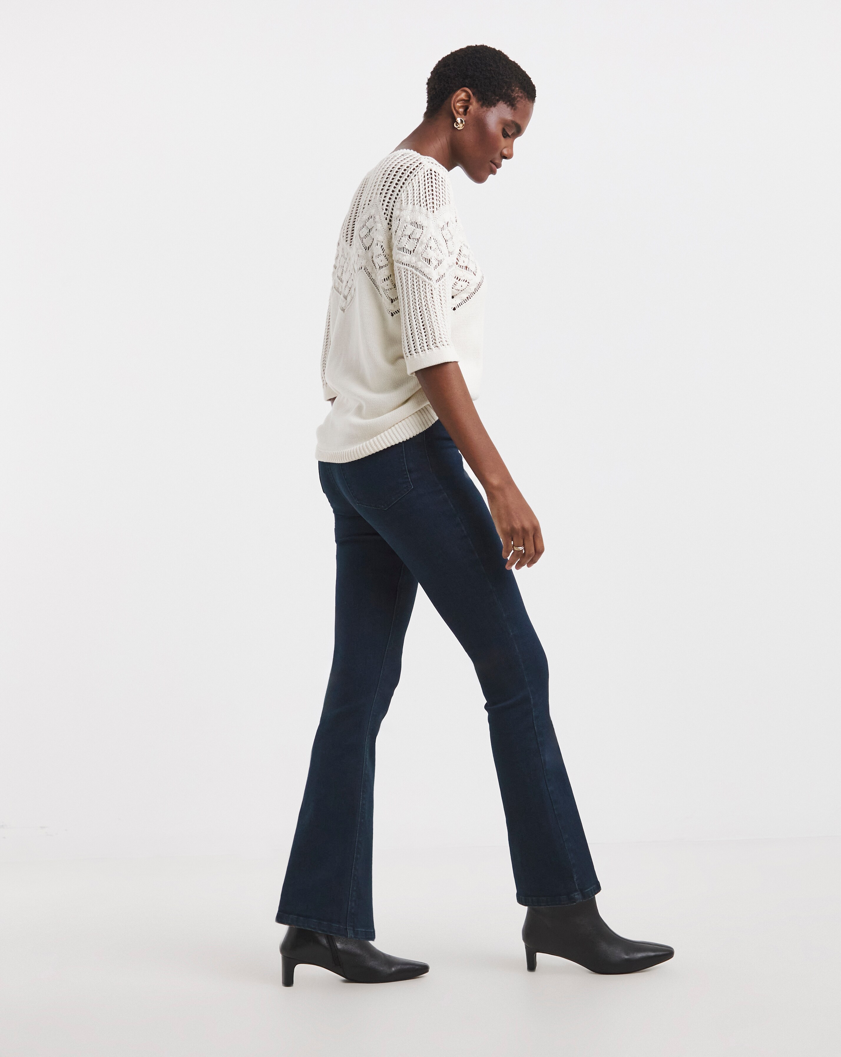 Indigo Superstretch Bootcut Jeans