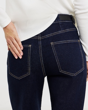 Indigo Authentic Wide Leg Jeans