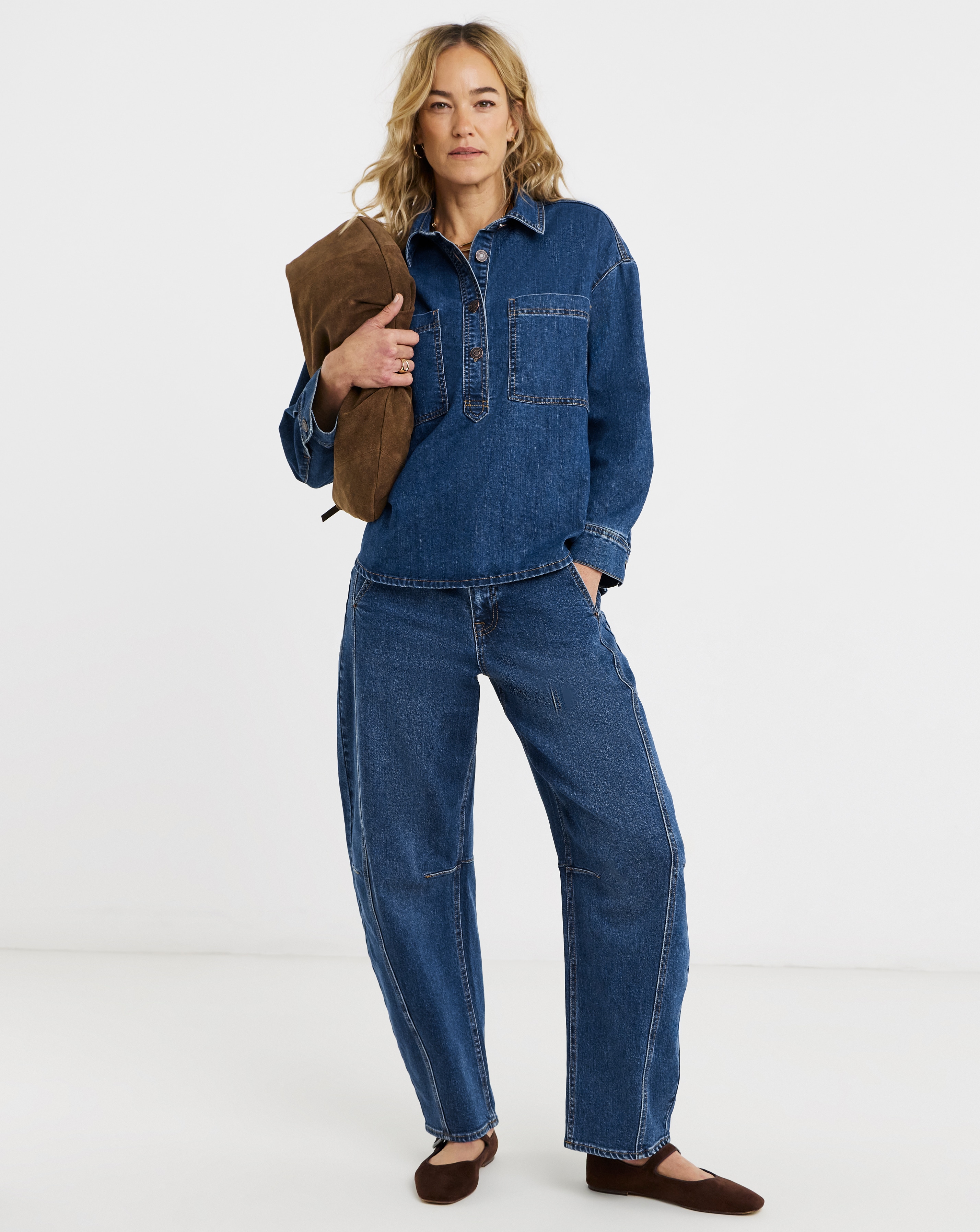 Authentic Barrel Leg Jeans