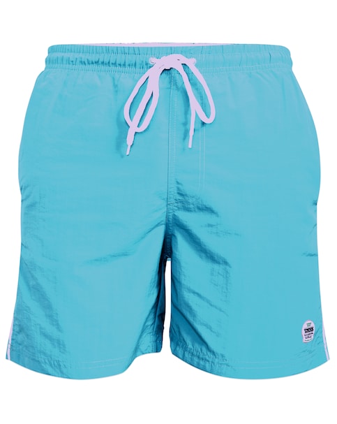 D555 Big & Tall Yarrow Full Length Swim Short - Blue