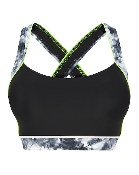 Sports Swim Crop Top