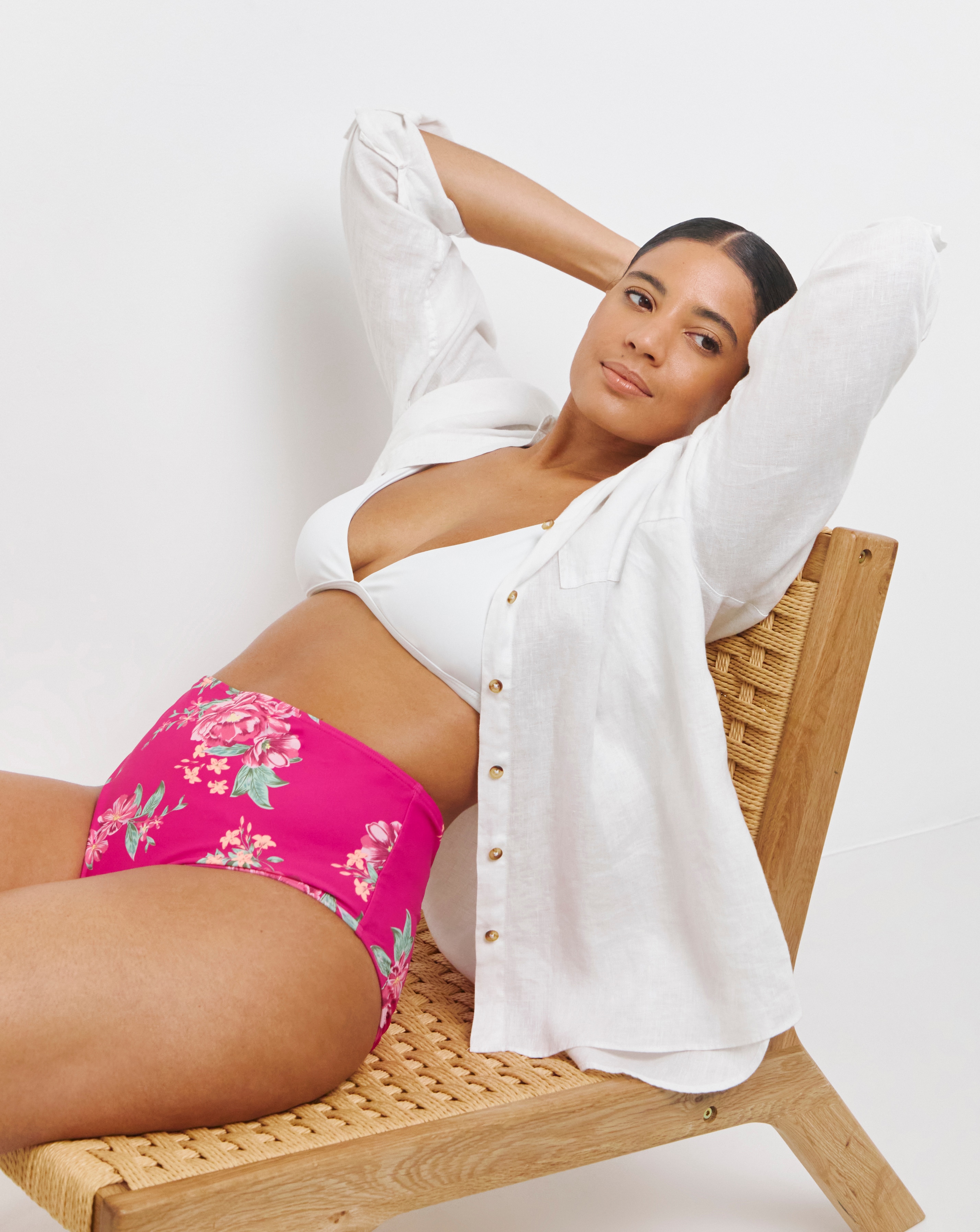 High Waist Bikini Briefs