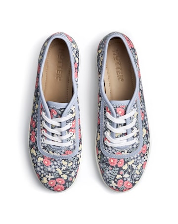 Hotter Mabel Wide Fit Canvas Lace-Up