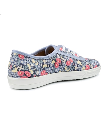 Hotter Mabel Wide Fit Canvas Lace-Up