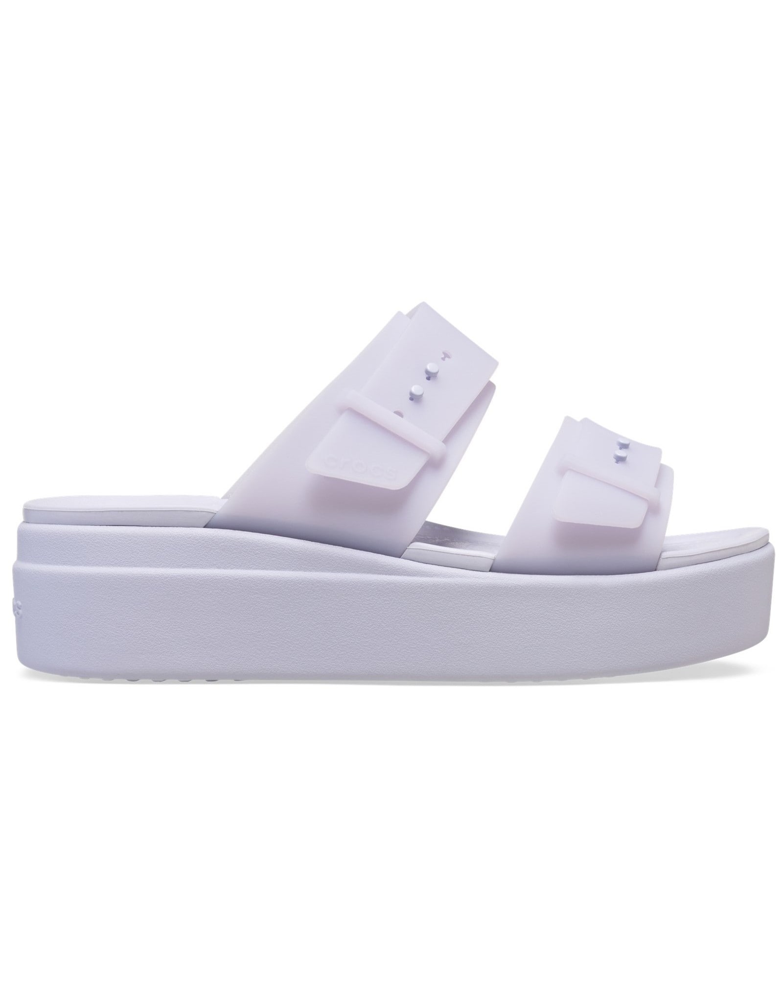 Crocs Brooklyn Buckle Low Wedge