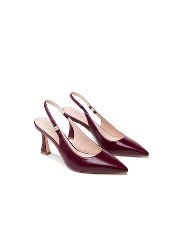 Paradox London Chantelle Slingback Stiletto Heels