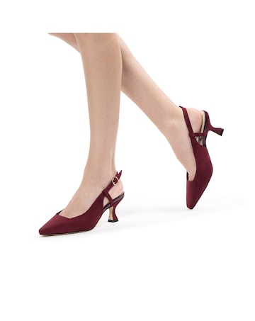 Paradox London Fervora Wide E Fit Court Shoes