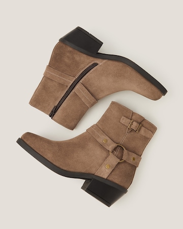 Monsoon Eden Suede Ankle Boots