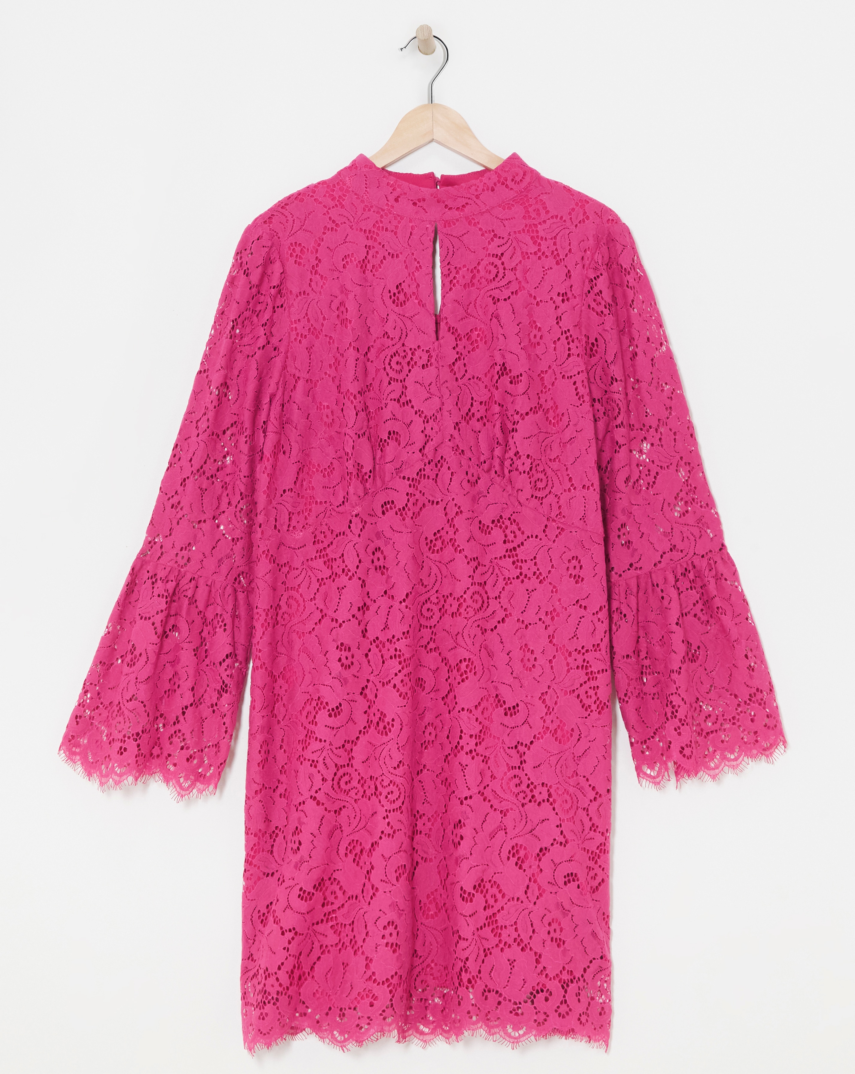 Joanna Hope High Neck Lace Dress