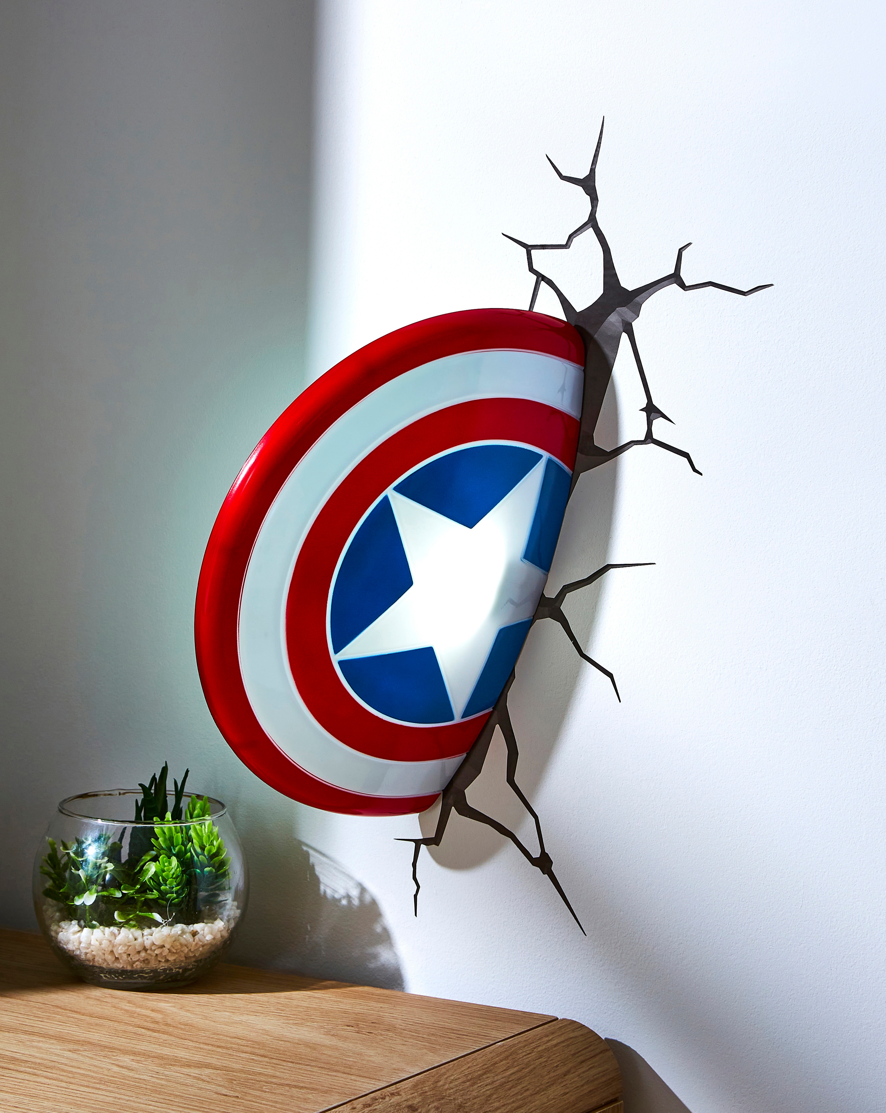 Captain america led shop light
