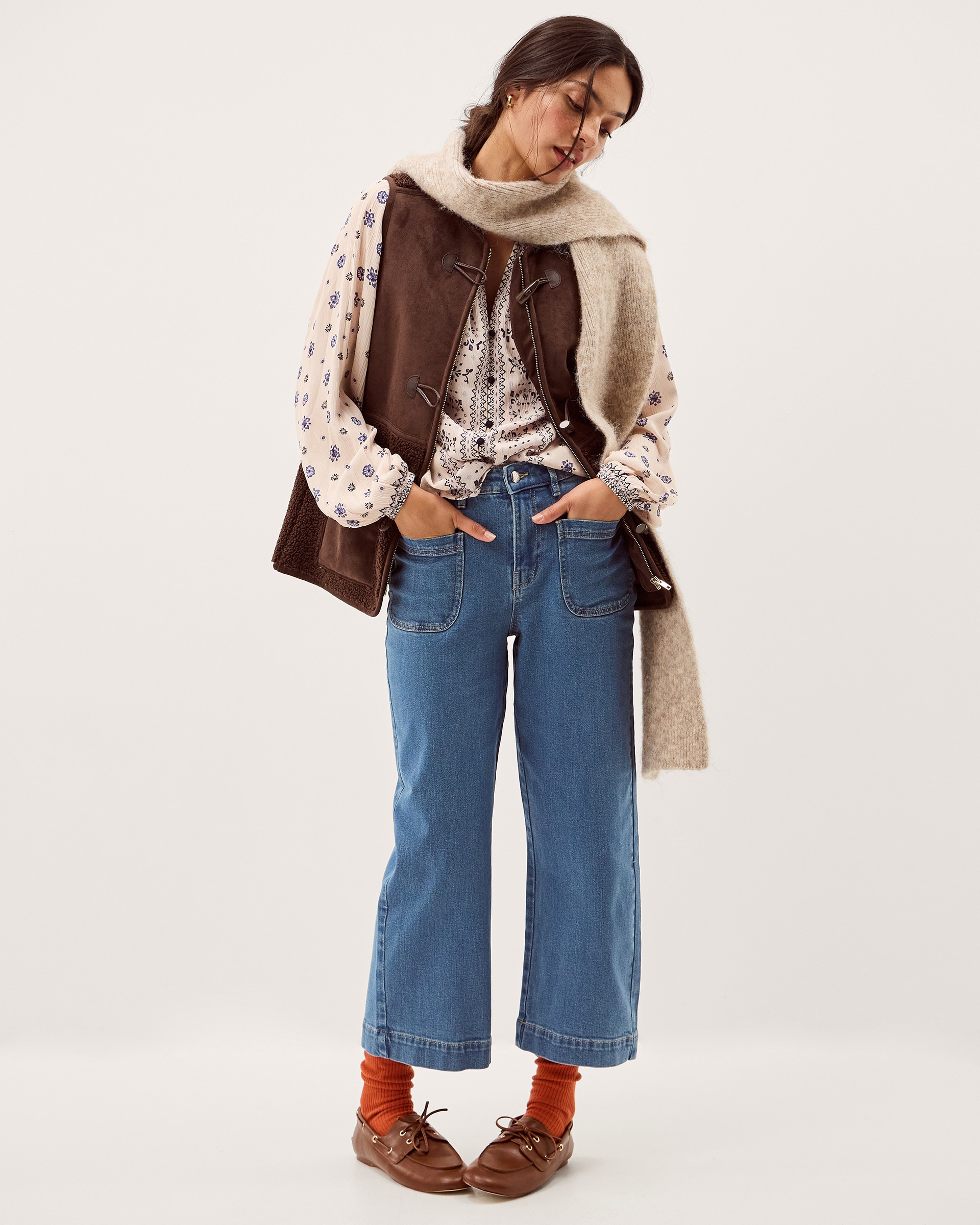 Monsoon Arlo Regular Crop Jeans