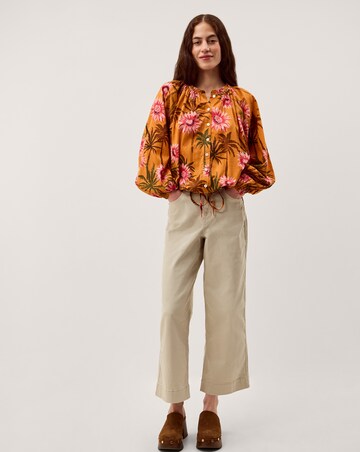 Monsoon Hallie Cropped Wide Leg Jeans