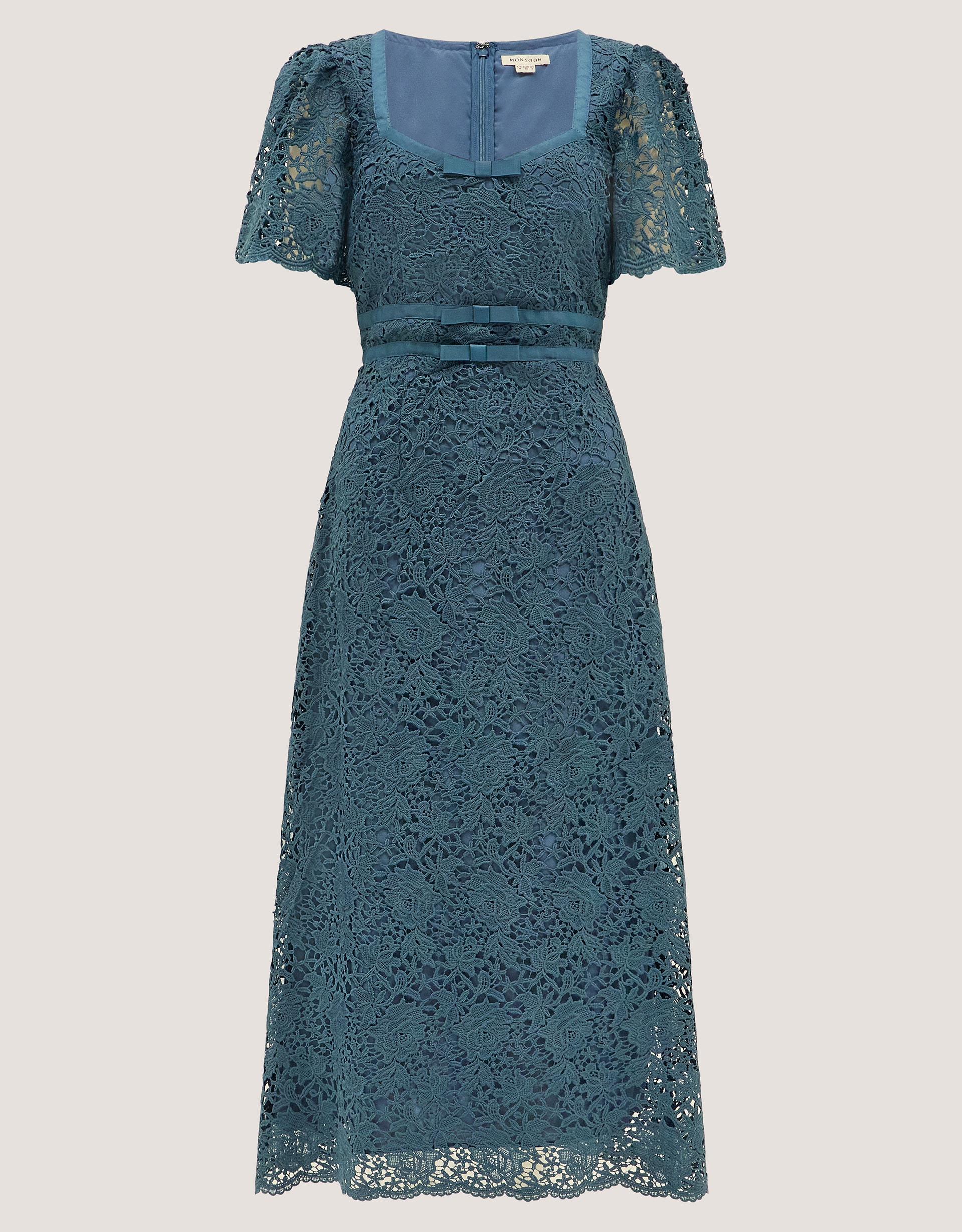 Monsoon Regina Short Sleeve Midi Dress | Fashion World