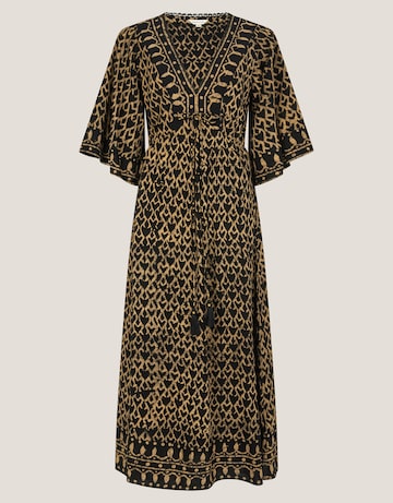 Monsoon Arti Print Midi Kaftan