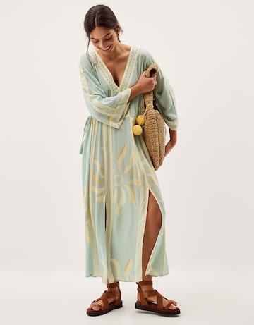 Monsoon Tashie Print Midi Beach Dress